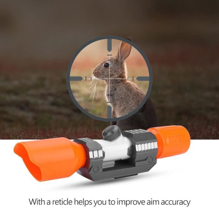Fixation de visée en plastique accessoire de réticule pour jouet Nerf