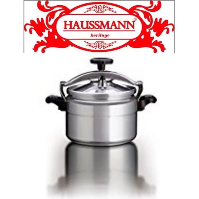 Haussmann Héritage - Autocuiseur Aluminium, tous feux dont induction,24cm 7L