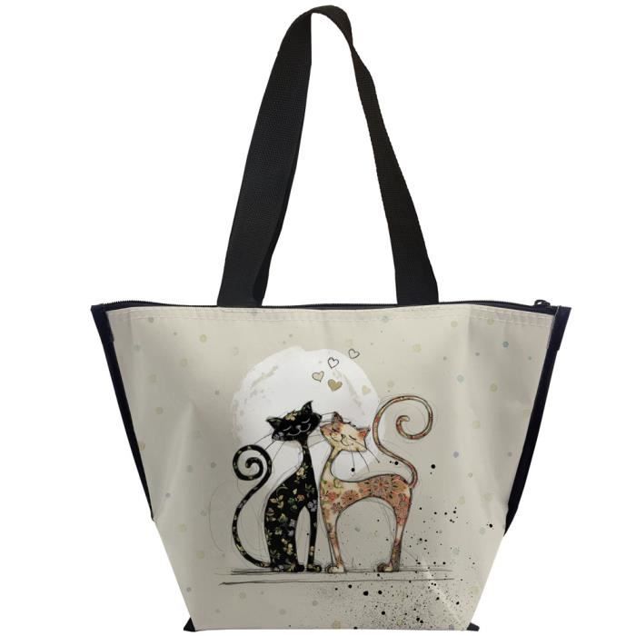 Sac Isotherme Chats Amoureux K