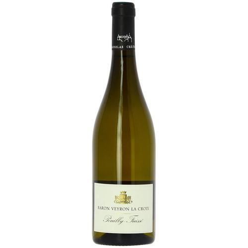 6 bouteilles - Vin blanc - Tranquille - CHÂTEAU DE CHASSELAS - Baron Veyron la Croix Pouilly-Fuissé Blanc 2016 6x75cl