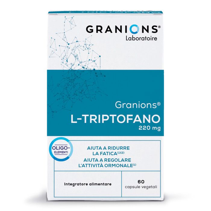 Granions - L-Tryptophane - Acide aminé essentiel - 60 Gélules