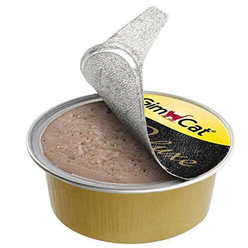 GimCat Pate Deluxe avec veau, Lot de 8 (8 x 63 g) - 414164