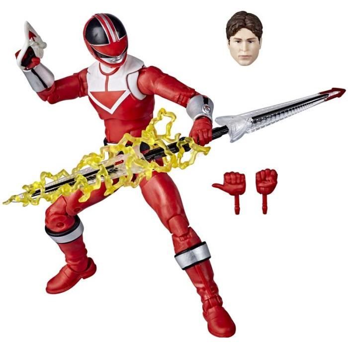 POWER RANGERS Lighting collection TIME FORCE RED RANGER Figurine miniature 15 cm jouet jeux