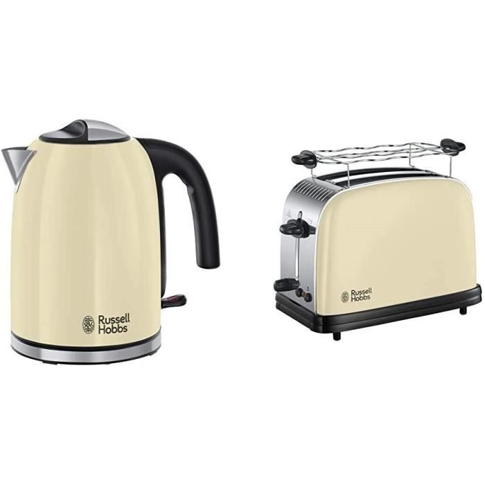 GRILLE PAIN Russell Hobbs Bouilloire Familiale 17L Ebullition Rapide Filtre AntiCalcaire Amovible Lavable Cregraveme Russell Ho215