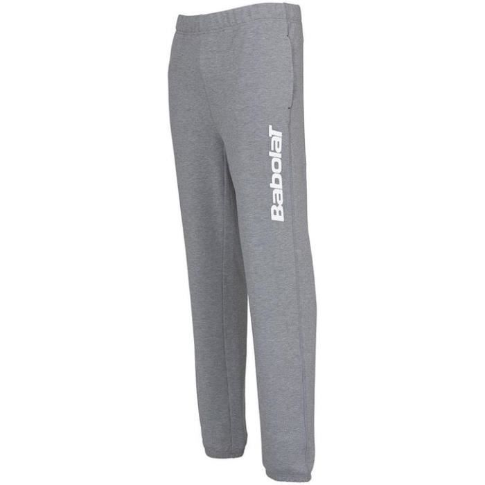BABOLAT - BABOLAT PANT SWEAT BLOGO BOY* - 3BS16133107 - Pantalons TENNIS GRIS - (08-10 ANS)