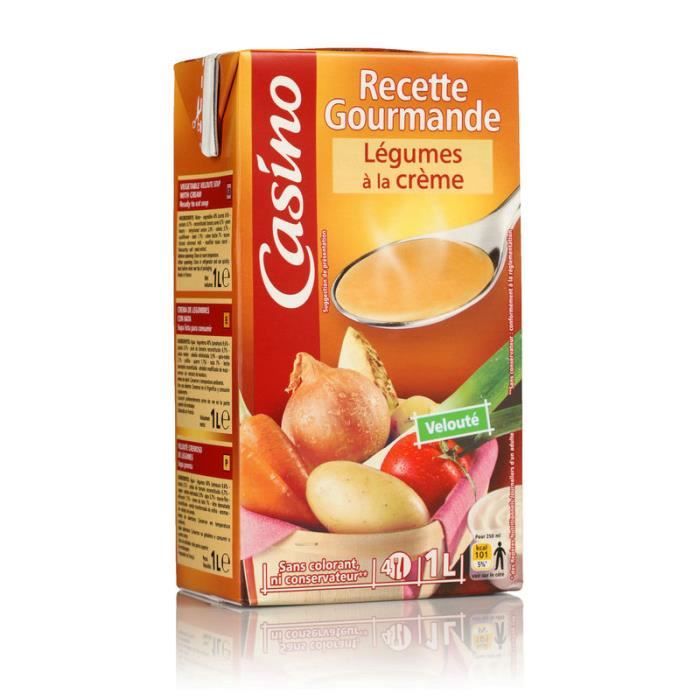 Velouté légumes à la crème - 1l
