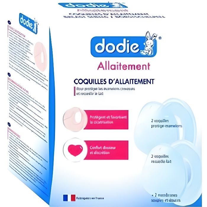 Dodie Allaitement Coquilles d'Allaitement 4 unités