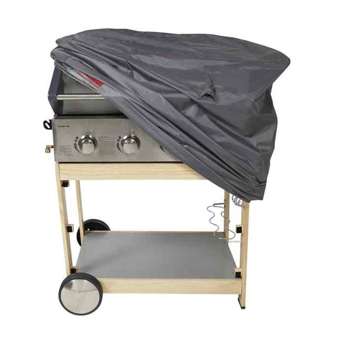 Housse de protection imperméable pour barbecue taille L, dimensions 102 x 46 cm