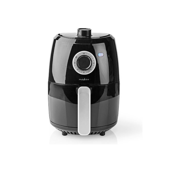 Nedis Friteuse à Air Chaud 2,4 litres Minuteur de 30 Minutes Noir