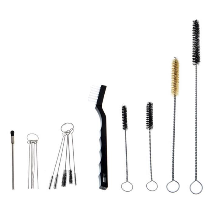 1 ensemble Brosse De Nettoyage Pratique Mécanique Professionnel Utile Durable Outils Brosses Métalliques NETTOYEUR A ULTRASONS