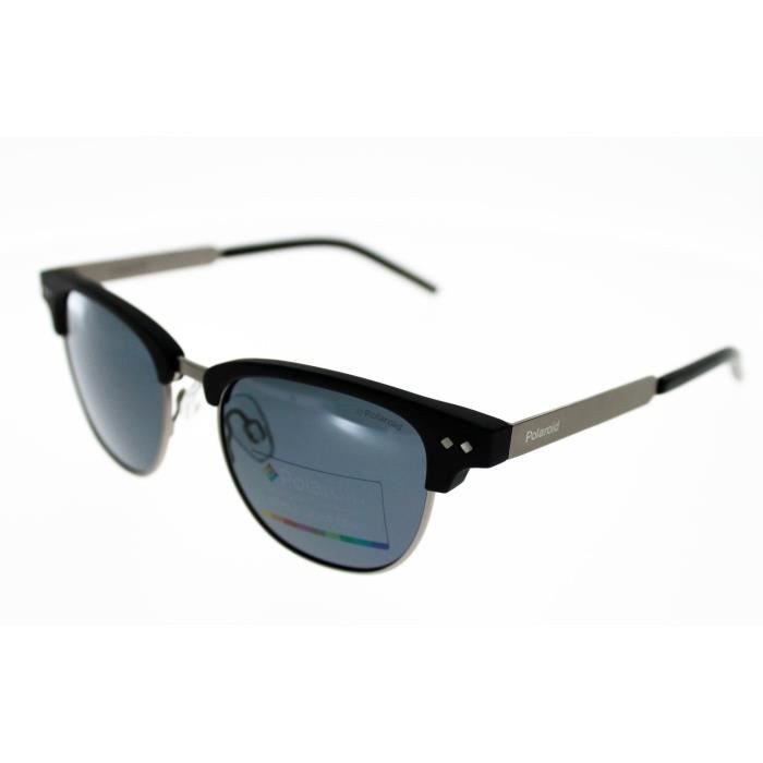 POLAROID JUNIOR PLD 8023 NOIR ARGENT Enfant/ado Indice 3 Polarisé