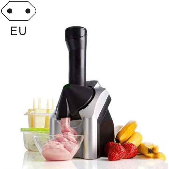 Machine à crème glacée à la maison, machine à sorbet aux fruits électrique, utilisée pour faire des desserts à la crème glacée