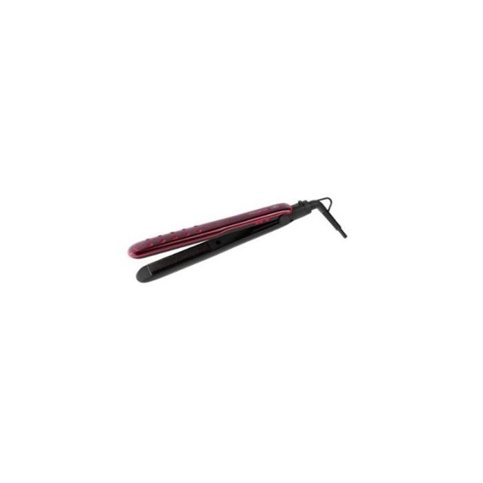 Lisseur à cheveux Rowenta SF4012 Express Liss LED 110-240 V Noir Rose Aluminium-- S0408749