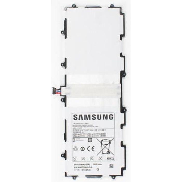 ORIGINAL SAMSUNG T4500E Batterie GALAXY TAB 3 10.1 P5200 P5210 P5213 6800mAh