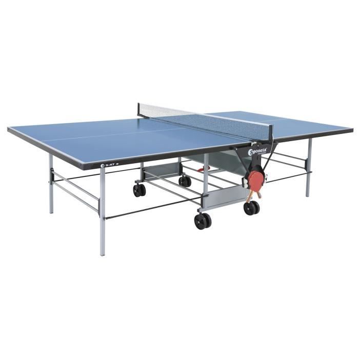 Sponeta table de ping-pong S 3-47 e mélamine extérieure bleu
