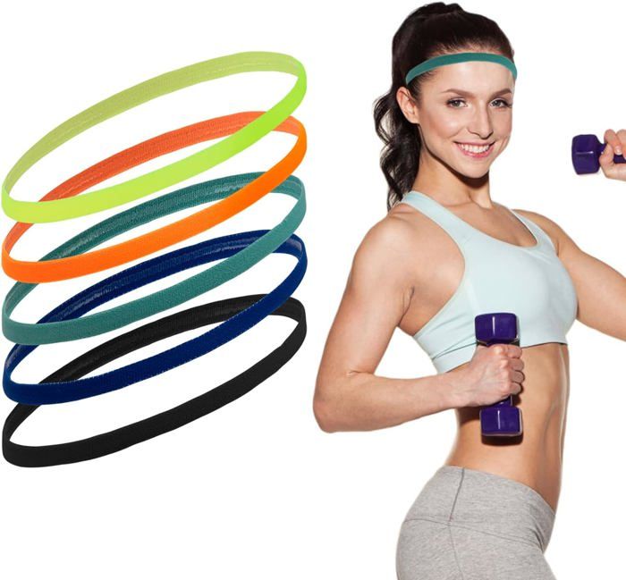 Lot De 3 Bandeaux élastiques Rouge Sport - Yoga, Gym, Tête, Cheveux - Neuf Sans étiquette