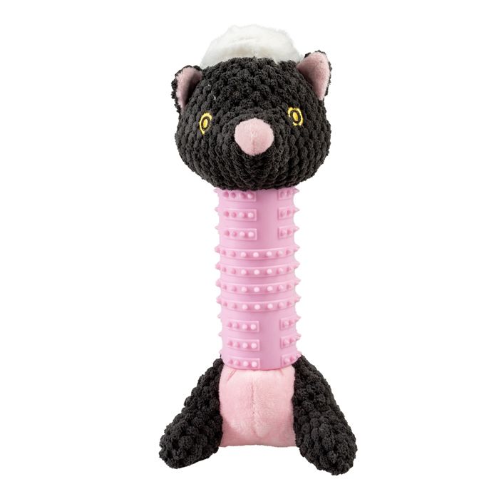 Jouet peluche pour chien mouffette en caoutchouc Duvoplus Jouet peluche pour chien mouffette en caoutchouc Duvoplus