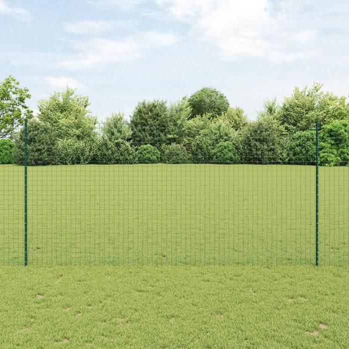 vidaXL Poteau de clôture. 5 pcs 160 cm Acier - vue 5