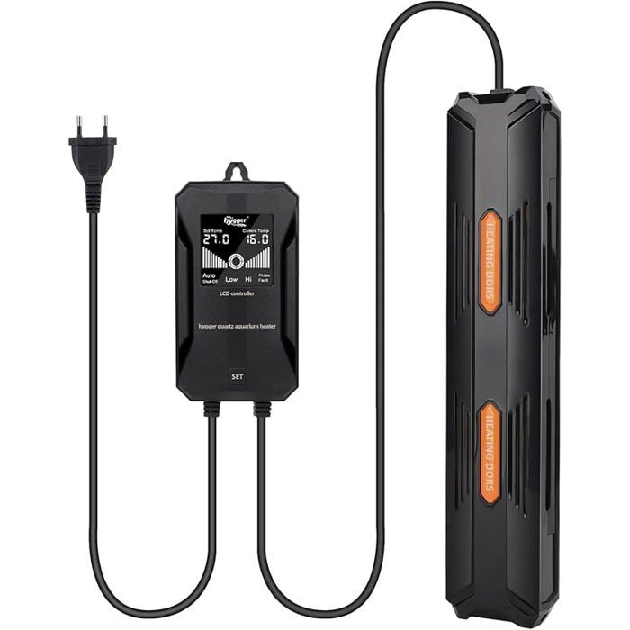 Chauffage pour aquarium 300W réglable avec régulateur numérique LCD CHAUFFAGE