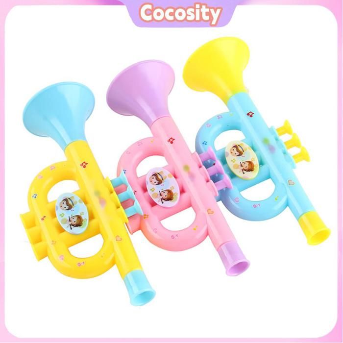 Trompette Jouet Pour Enfants - Instrument Musical En ABS - 17 Cm - Pour Initier à La Musique Dès Le Plus Jeune âge