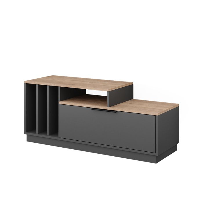Buffet bas Betti 120x49.9cm avec 1 porte Anthracite/Sonoma Vicco 51715 Buffet bas Betti 120x49.9cm avec 1 porte Anthracite/Sonoma Vicco 51715