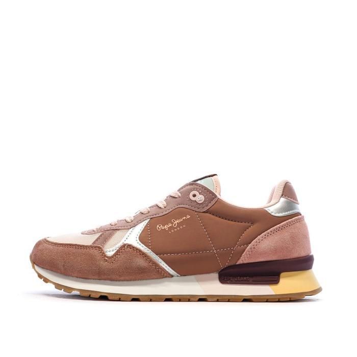 Baskets Marron Homme Pepe jeans Brit Jumps
