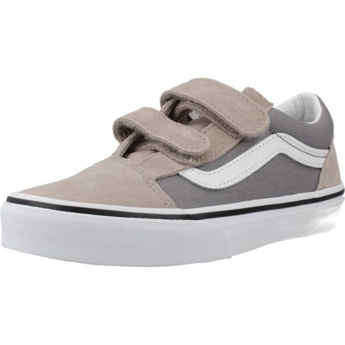 Vans Zapatillas Niño Modèle Chaussure Vans Modèle Old Skool V 2 Tone - Coleur Gris