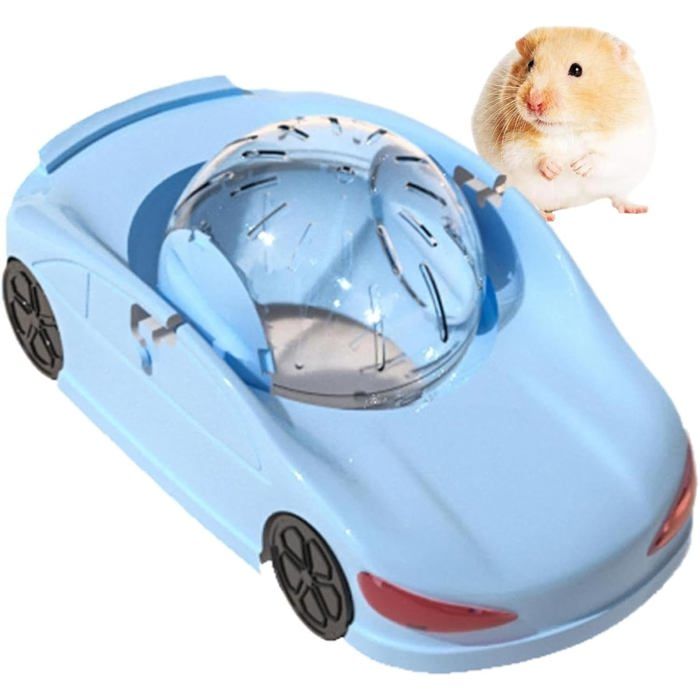 Meilleurs prix pour Hamster Sport Ball Silencieuse roue exercice/voiture jouet furet/hamster (Bleu) .