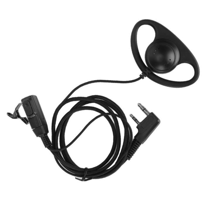 BOULESENM 2 PCS Oreillette Talkie Walkie,Oreillette Talkie