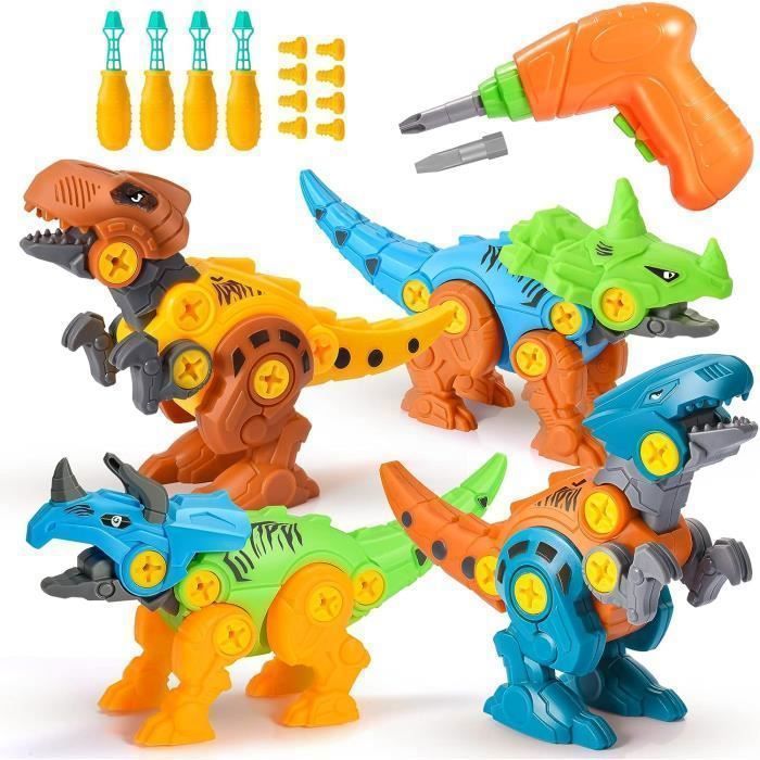 Jeux Enfant 3-9 Ans Cadeau Garcon Perceuse Jouet Dinosaure Telecommandé  pour Enfants Garcon Fille de 3 4 5 6 7 Ans - Cdiscount Puériculture & Eveil  bébé