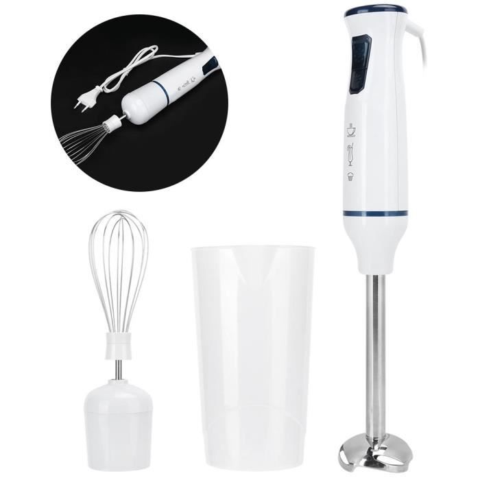 Mini Batteur Électrique Mélangeur De Poche - 3 Vitesses - Rechargeable USB - Abricot