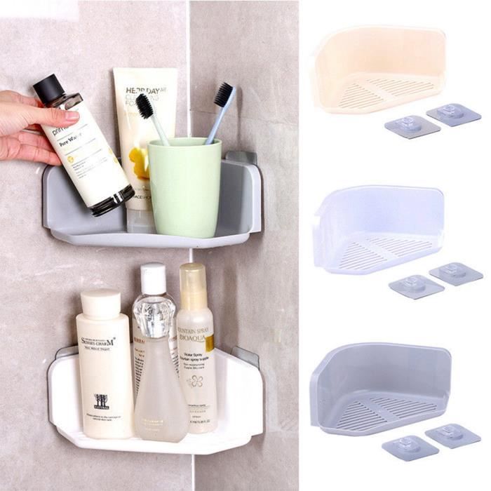 Etagere D Angle A Ventouse Salle De Bain Murale De Douche A
