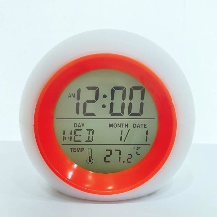 Nite 7 Reveil Lumineux Avec Simulateur D'Aube,Machine À Bruit