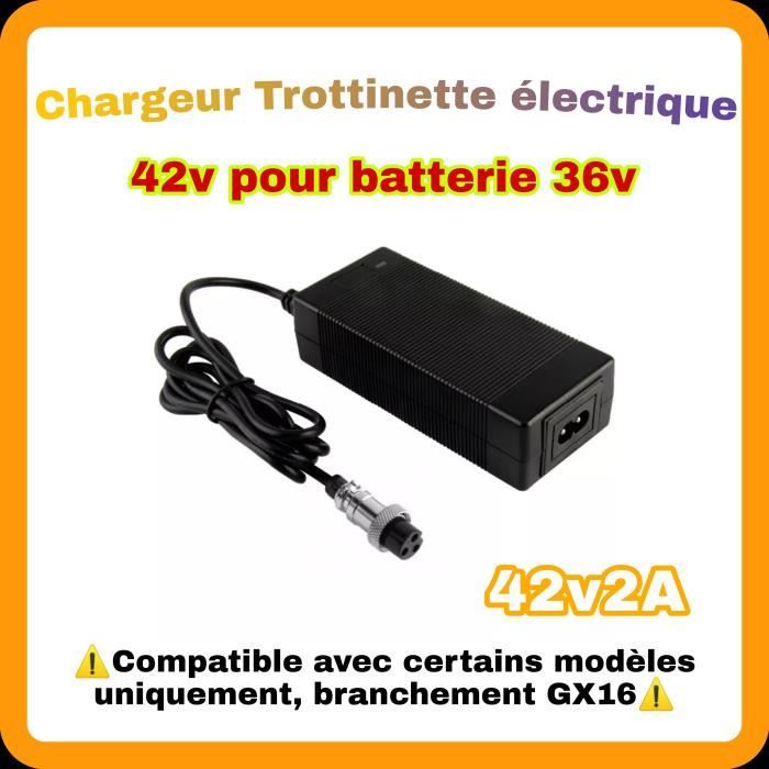 Batterie et chargeur trottinette électrique GENERIQUE Adaptateur