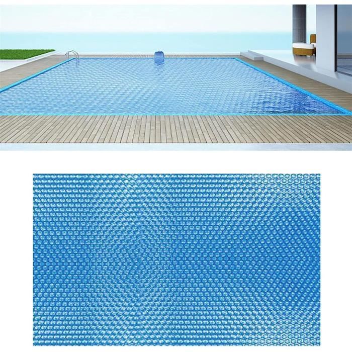 Filet De Protection Pour Piscine Rectangulaire 3x5 M - Maille Fine Anti-feuilles, Bords Renforcés, œillets Anti-rouille - Pour Hivernage Et été