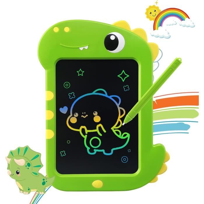 Tablette Dessin Enfant 8,5 Pouces - KENETUOS - Ardoise Magique LCD