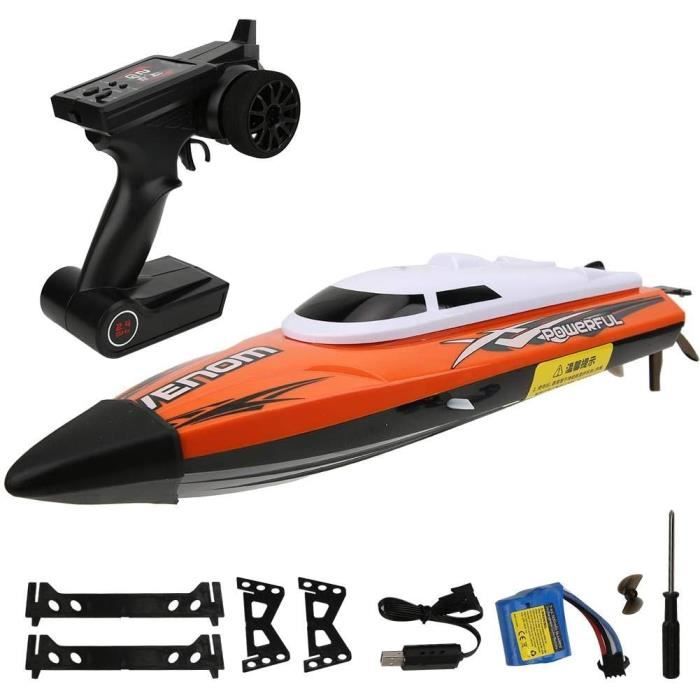 Bateau De Course T?�l?�command?� ?? Grande Vitesse - MARQUE - Mod?�le - Rouge - Ext?�rieur - Cdiscount 