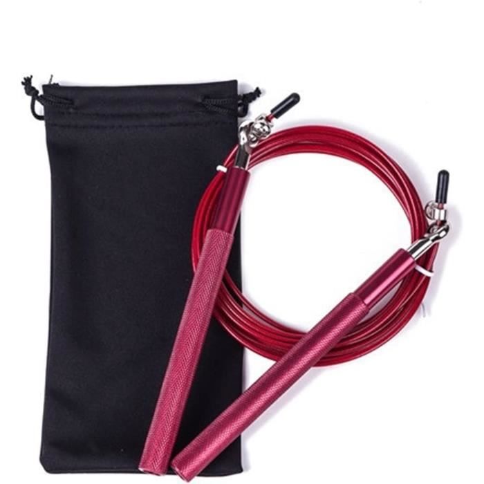 Corde à sauter câble acier - Préparation Physique