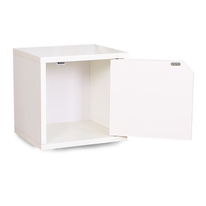 Etagere Cube Murale Avec Porte