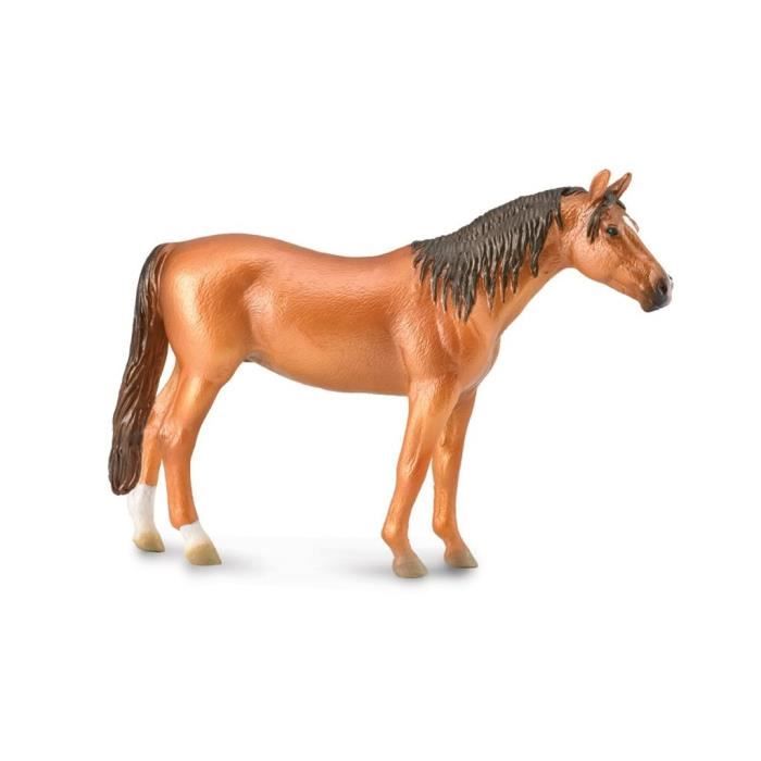 Figurine Cheval Jument Marron Collecta Mod le Jument Marron