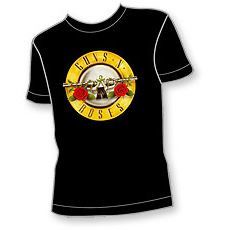T-Shirts Guns N'Roses Logo Noir Taille \