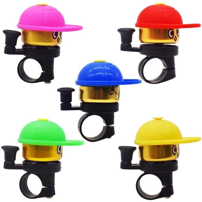 7 Couleurs Cloche De Vélo Petite 7 Pièces Sonnette De Vélo Pour Enfant Cloche De Vélo Clair Et Fort Sonnette De Vélo Aluminium Cloche De Vélo Classique Pour Vélo De Course Et Vtt Vélo De Ville
