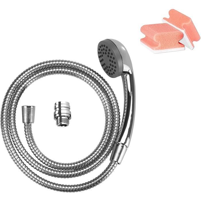 Douchette Universelle Pour Lavabo - Fixation Adhésive - Tuyau 2m - Kit Complet