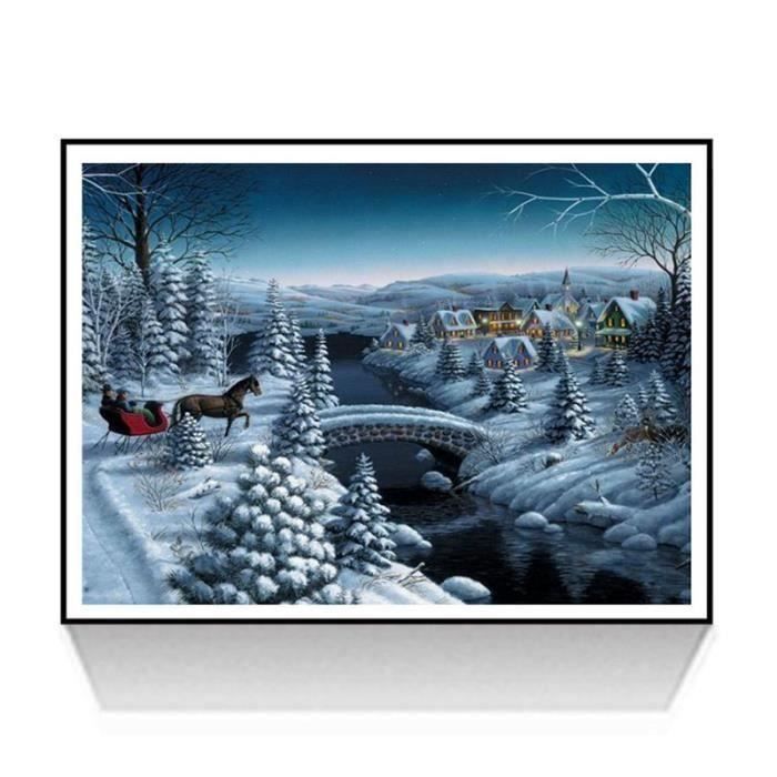 BH Peinture de Diamant Diy 5D Complet Point de Croix Route de Neige  Broderie de Diamant 3D Peintures de Décora..... - BHTS823A1783 - Achat /  Vente objet décoratif - Soldes° ! Cdiscount