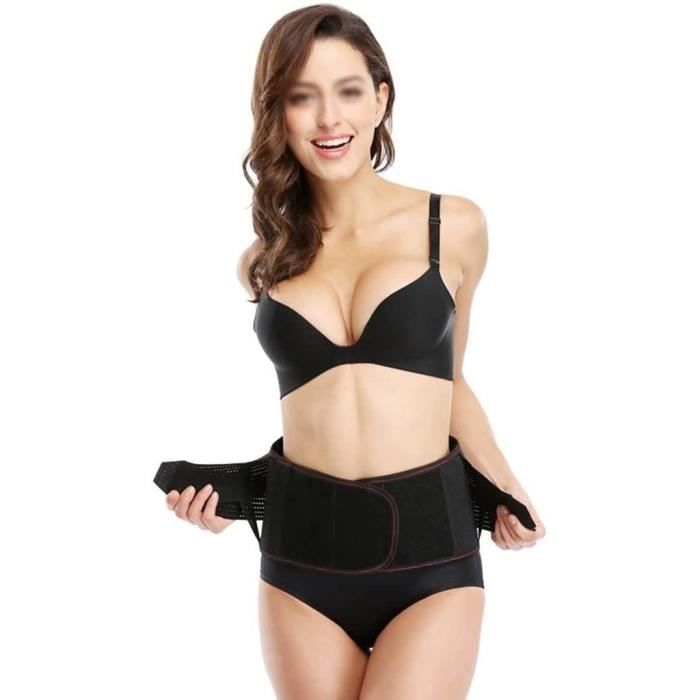 Ceinture Lombaire De Soutien NativoDex - Taille XL - Néoprène Noir - Homme/Femme