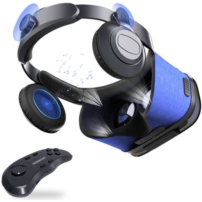 Casque de R alit Virtuelle amateurs de jeux 6F 3D lunettes vid o