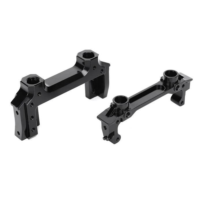 Qiilu Support de poutre RC 1 pièce de rechange de support de poutre avant et arrière de voiture RC en alliage d'aluminium pour