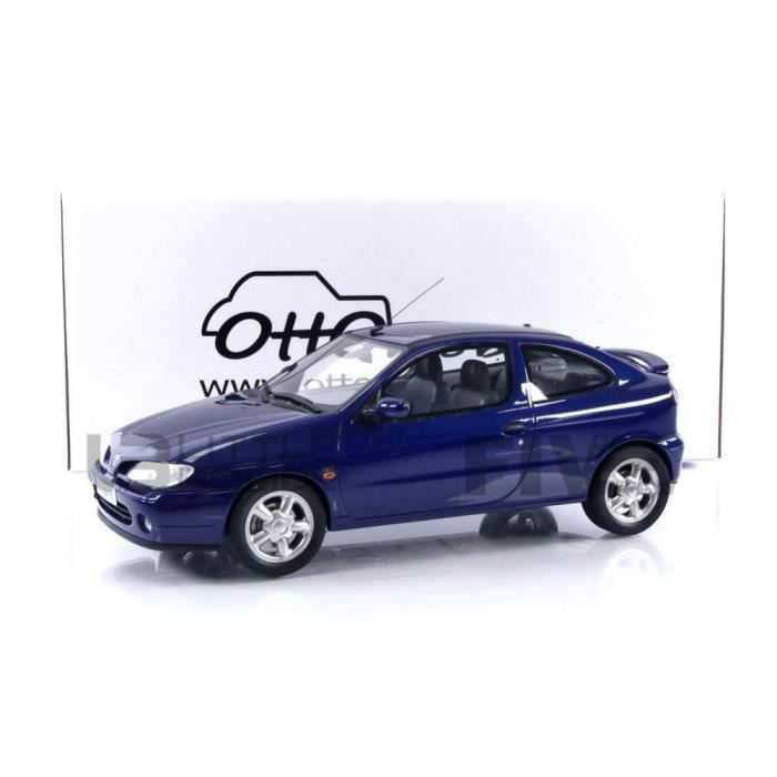 Miniature Otto 1/18 – Renault Mégane – Jaune Sirius – Neuve