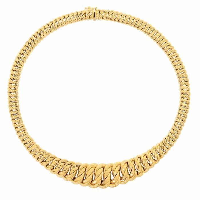 collier or maille americaine collier or maille americaine
