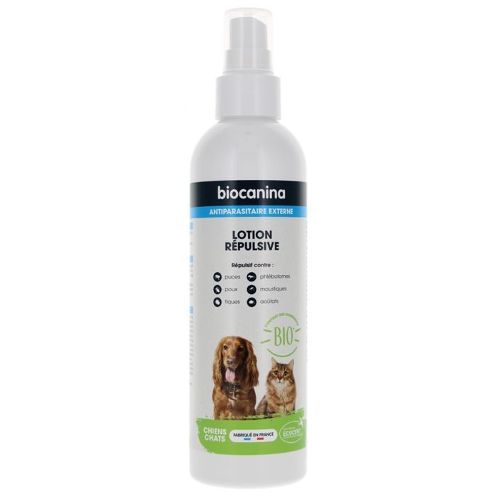 Biocanina Lotion Répulsive Chiens et Chats 240 ML